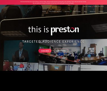 Preston Productions design digital clock