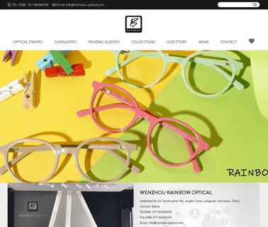Wenzhou Rainbow Optical eyeglasses tr90