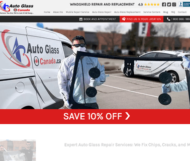 Auto Glass, Windshield Repair In Toronto By cement repair