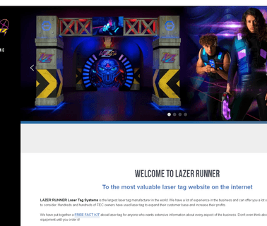 Lazer Runner Laser Tag Systems tag system