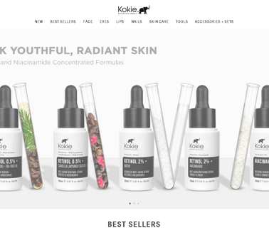 Home - Kokie Cosmetics makeup cosmetic