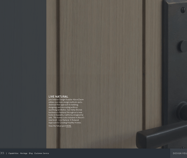 Sun Valley Bronze wood drapery hardware