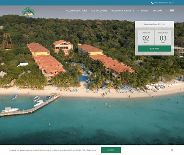 Infinity Bay Spa and Beach Resort barrier one