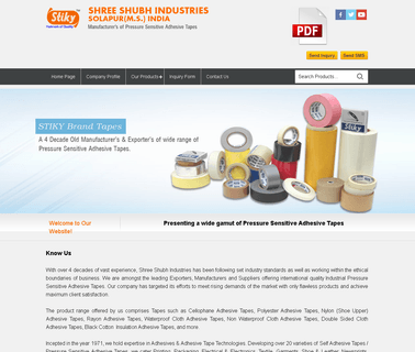 Shree Shubh Industries black cloth tape