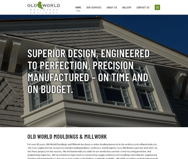 Old World Mouldings architectural trim