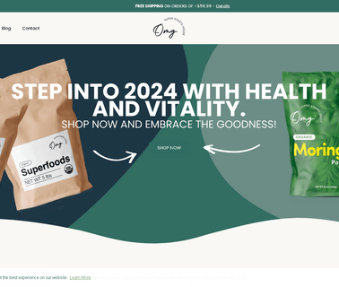 Omg! - Organic Meets Good best quality