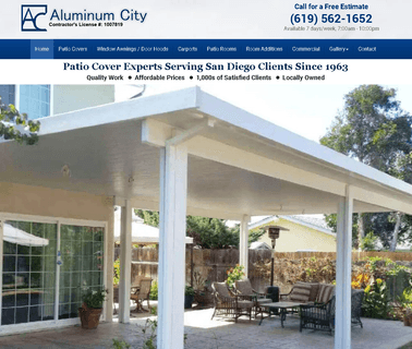 Aluminum Patio Covers San Diego Ca Patio Enclosures/Rooms Window covers window