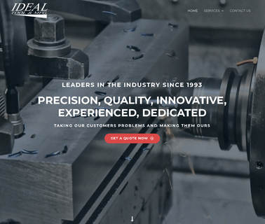 Precision Cnc Machining In Sedalia, Mo - Ideal Tool precision cnc