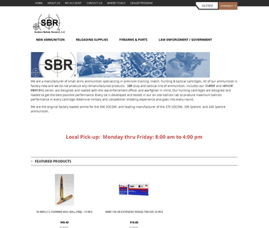 Sbr Ammunition ammunition reloading