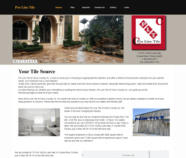 Pro Line Tile Of Citrus County flooring crystal