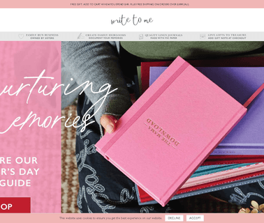 Write To Me Stationery calendar planner