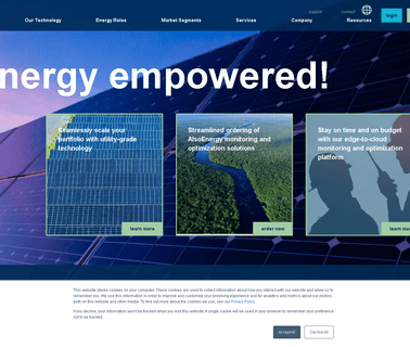 Locus Energy based software