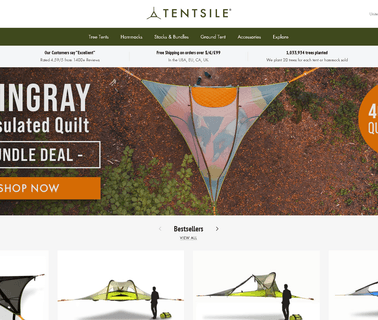 Tentsile gear level