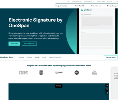 Esignlive by Vasco biometric and
