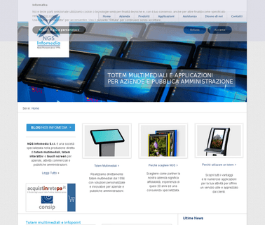 Totem, Infopoint, Ngs Infomedia totem kiosks