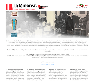 Minerva Omega Group S.R.L. rice food mill
