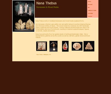 Home - Nana Thebus stoneware pottery