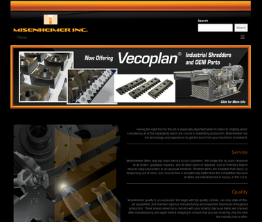 Home - Misenheimer tooling parts