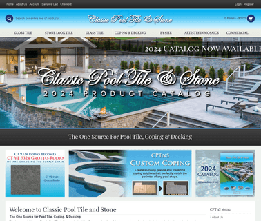 Classic Pool Tile & Stone brick floor tile