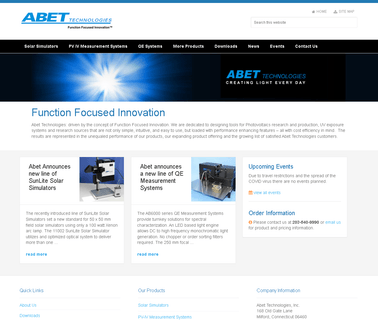 Abet Technologies - Function Focused Innovation and lights