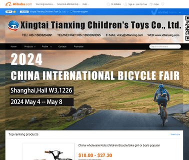 Xingtai City Tianxing Childrens Toys childrens toy