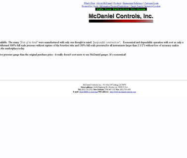 Mcdaniel Controls damper regulators actuators