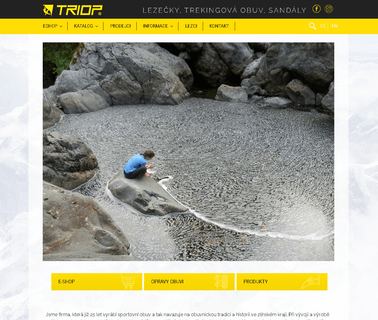 Triop climbing trekking