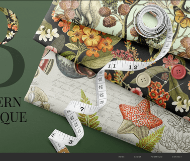 Pattern Pod boutique website