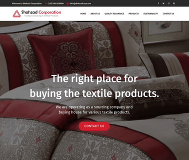 Shahzad Corporation woven bed sheets
