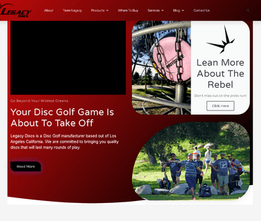 Legacy Discs fast equipment