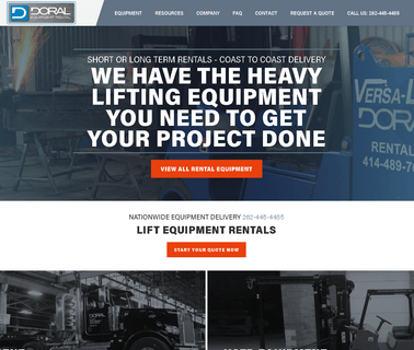Versa-Lift - Doral Equipment Rentals gantries
