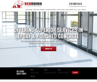 Redrhino flooring food