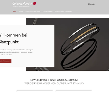 Glanzpunkt sterling zirconia
