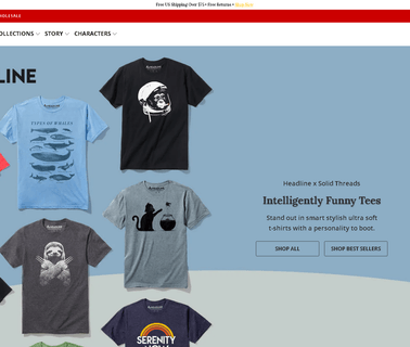 Funny T-Shirts | Headline Shirts hats free