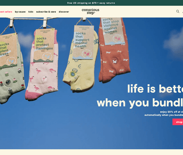 Socks That Fight Poverty Conscious Step fight wears