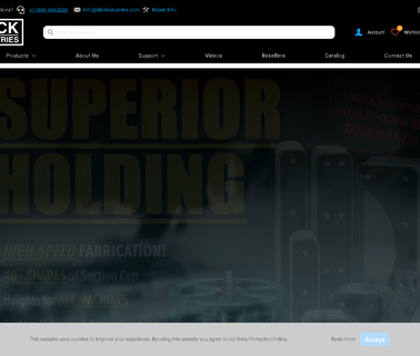 Blick Industries Home Page vacuum glass products