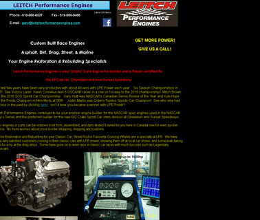 Leitch Performance Engines cylinder rebuild
