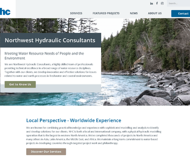 Nhc - Northwest Hydraulic Consultants, Water Resource Engineers resource water