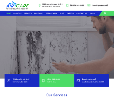 Air Care & Restoration  air test pump