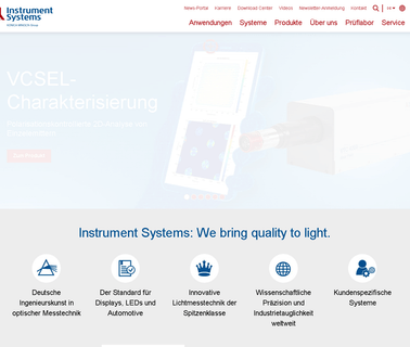 Instrument Systems Lichtm instrument