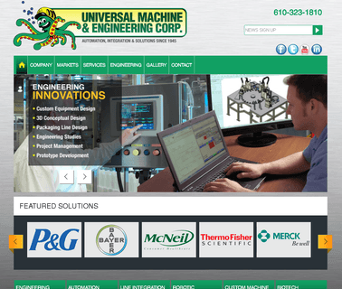 Universal Machine and Engineering Corporation assembly silo
