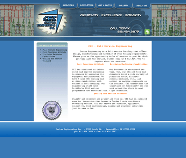 Custom Engineering | Evansville, In machining tool