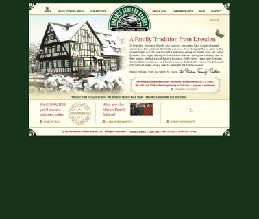 Dresden Stollen Co: Profile christmas food hampers
