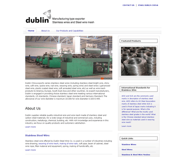 Dublin Steel Wire Co. 110 wire