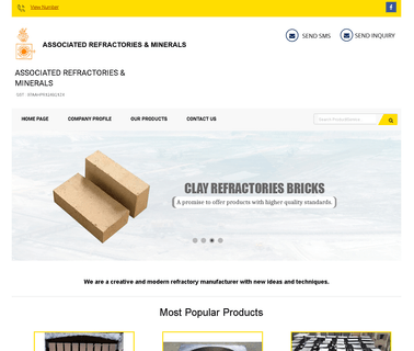 Associated Refractories & Minerals carbon fiber black