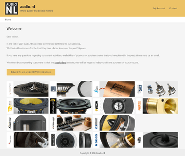 Hawk High End Audio Equipment For speakers for