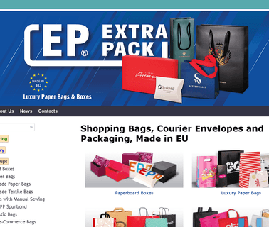 Extrapack Ltd advertising materials