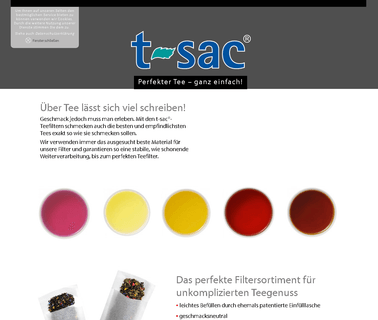 T-Sac / Aqua Select U.S.A. Ltd. make tea