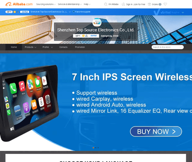 Shenzhen Top Source Electronics car gps navigator