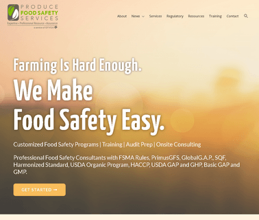 Produce Food Safety Services fresh groceries
